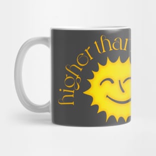 Higher Than The Sun / 90s Style Design Mug